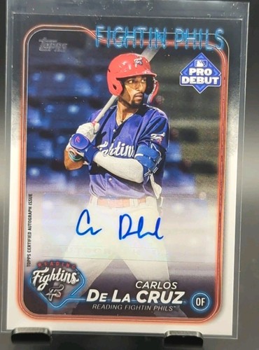Carlos cruz 2024 topps - carlos, de