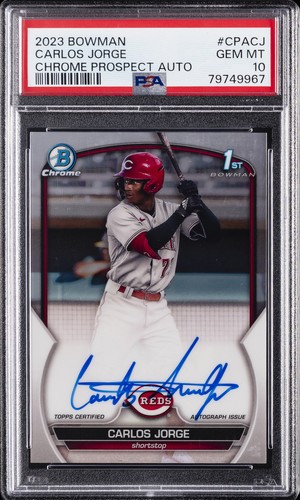 2023 bowman chrome prospect - chrome,