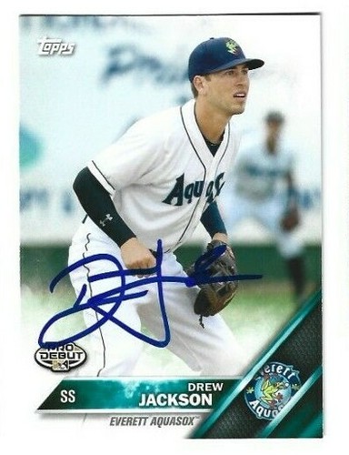 Drew jackson autographed - drew, 2016